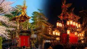 高山祭りの春と秋の違いは？｜屋台の数・からくり・夜祭を徹底比較のアイキャッチ画像