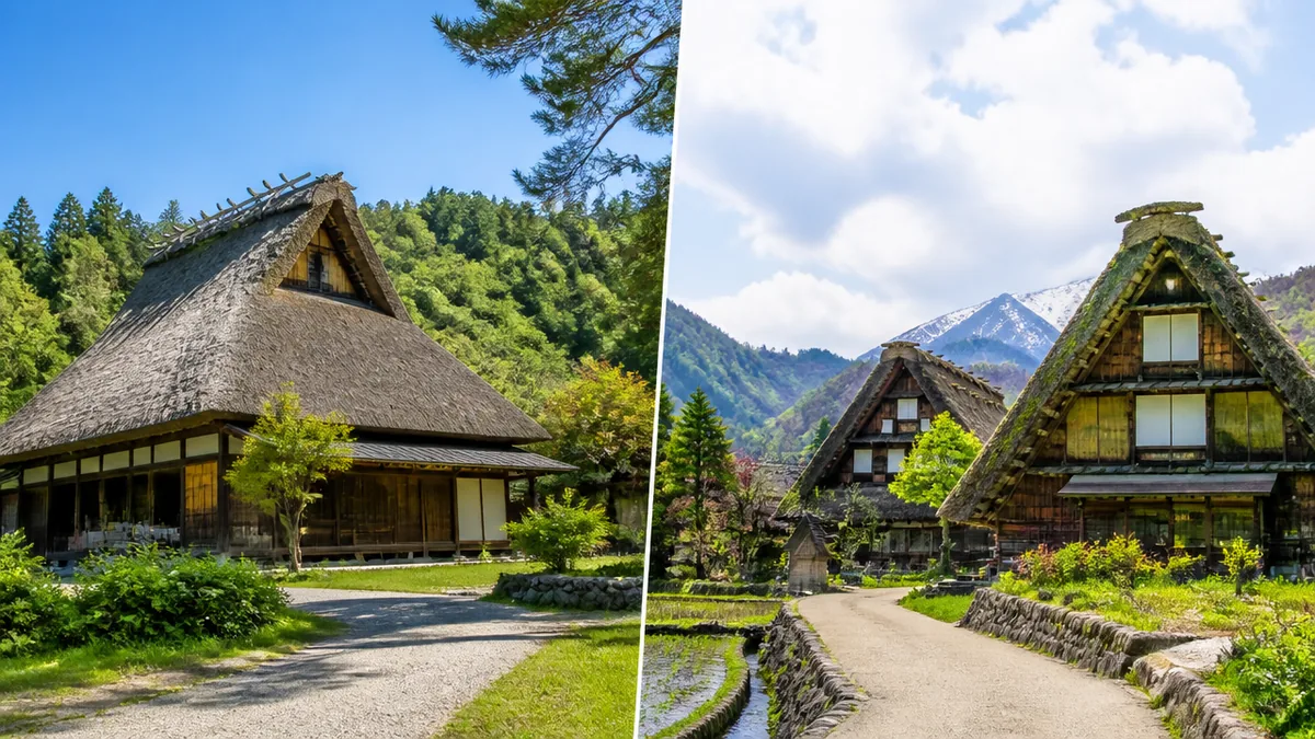 飛騨の里と白川郷の最大の違いは「博物館」か「暮らしの集落」かの解説画像