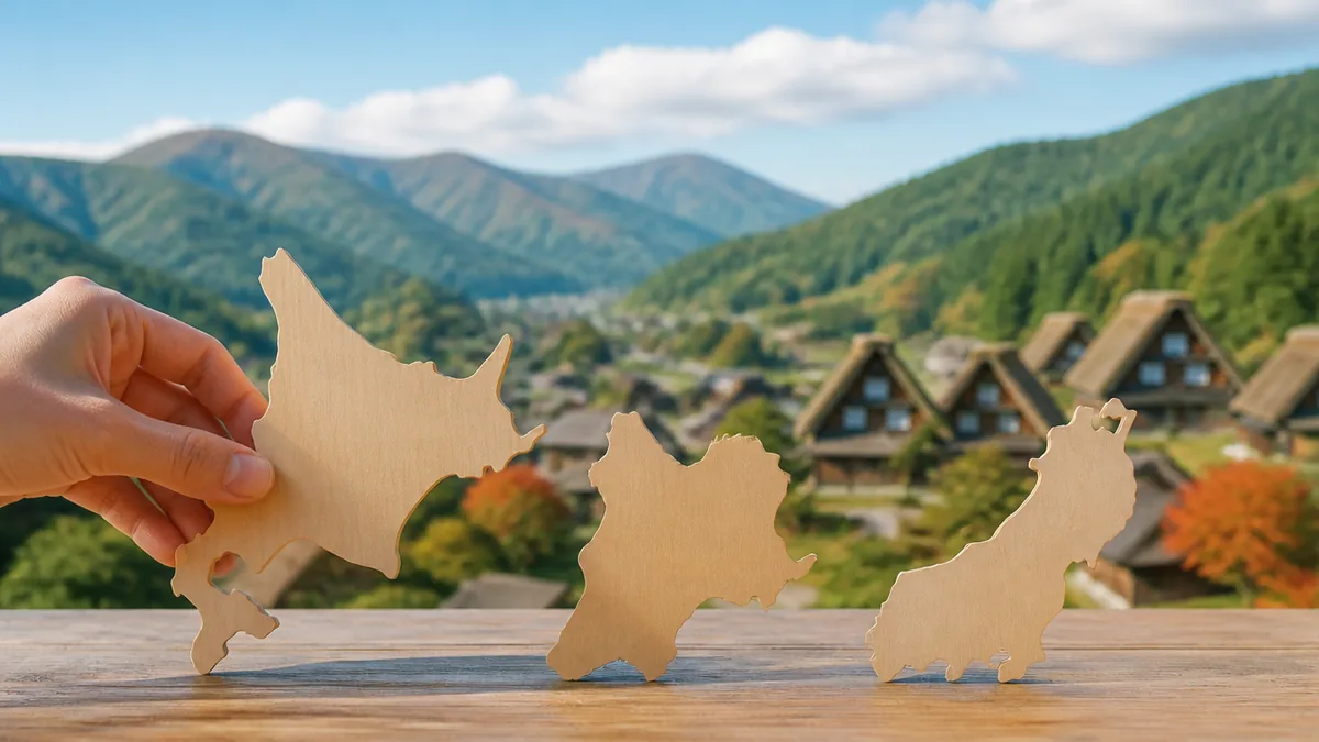 東京都・大阪府・香川県と並べてわかる|都道府県との面積比較の解説画像