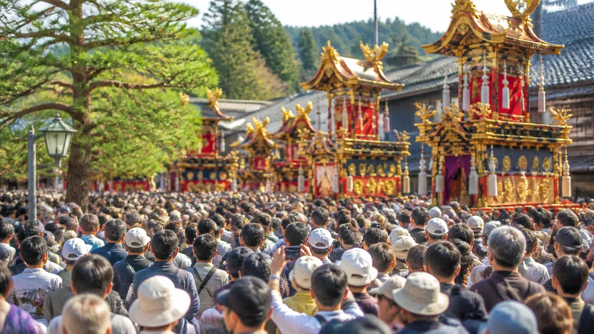 高山春祭りの混雑はどのくらい？｜時間帯別の攻略法の解説画像