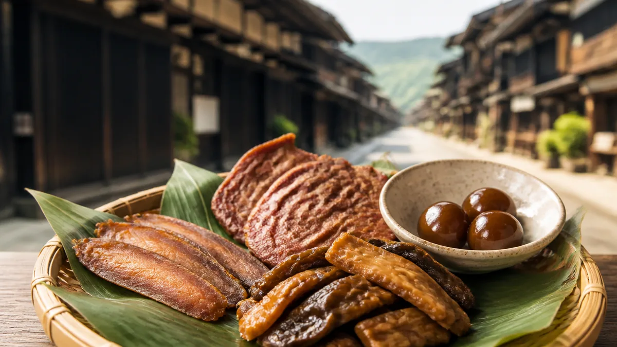 甘いものが苦手な人にも刺さる|飛騨の味を持ち帰るご飯系お土産の解説画像
