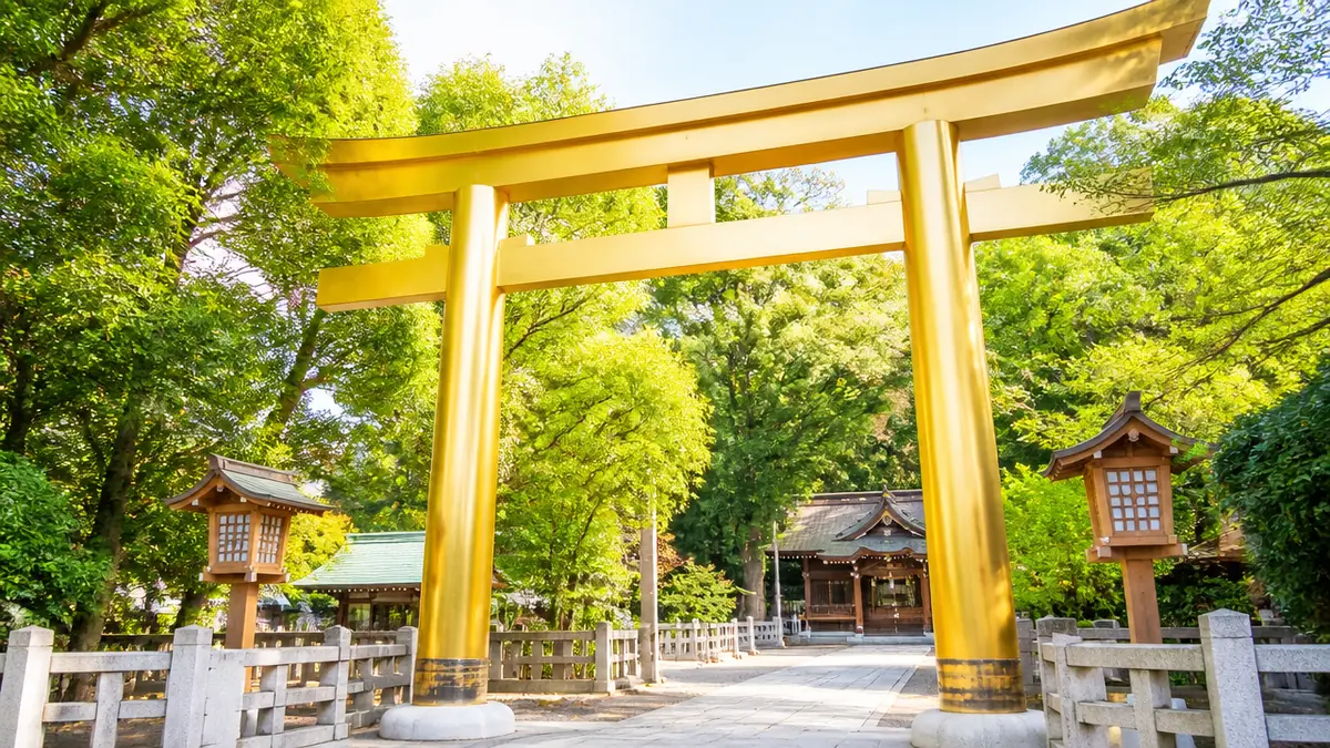 金運を呼ぶ黄金の鳥居が圧巻|金神社は駅から歩いて10分のパワースポットの解説画像