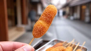お千代保稲荷の串カツは1本120円から！｜参道3店の食べ比べと月末夜参りの楽しみ方のアイキャッチ画像