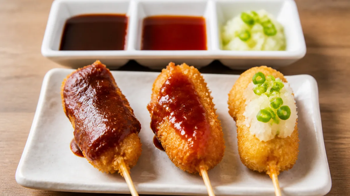 味噌・ソース・おろしポン酢、どれが正解？｜タレ別の楽しみ方の解説画像
