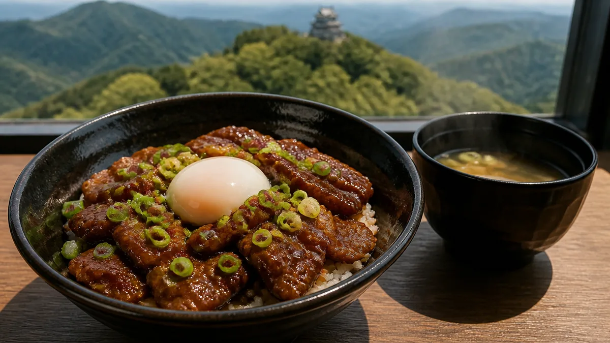 岐阜城ランチおすすめ完全ガイド｜山頂の絶景どて丼から川原町の鮎料理まで厳選のアイキャッチ画像