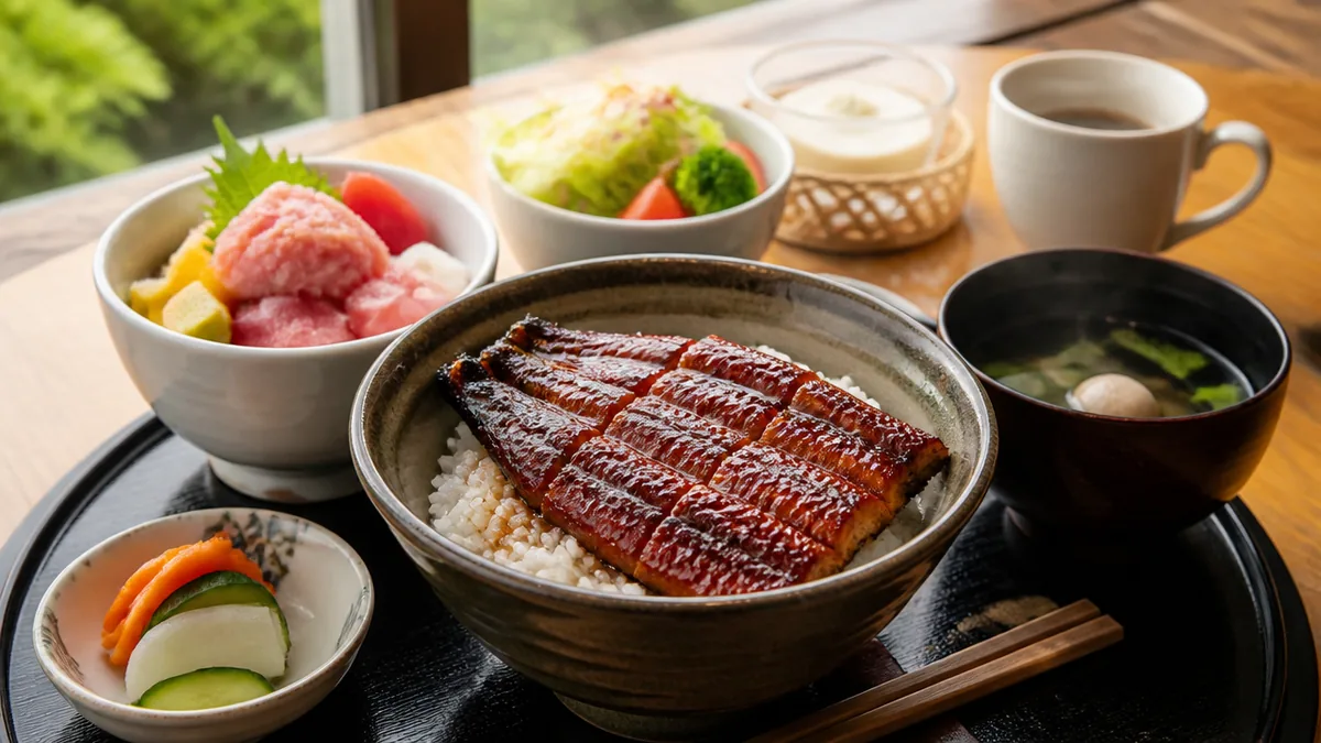 鰻屋なのにモーニング638円?|朝うなぎとマグロ4種丼814円の正体の解説画像
