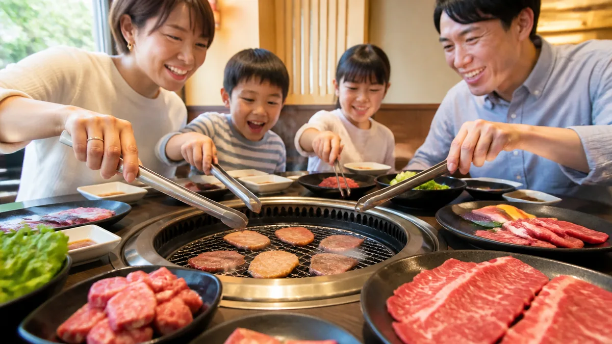 家族でガッツリ食べ放題派におすすめの焼き肉ランチの解説画像