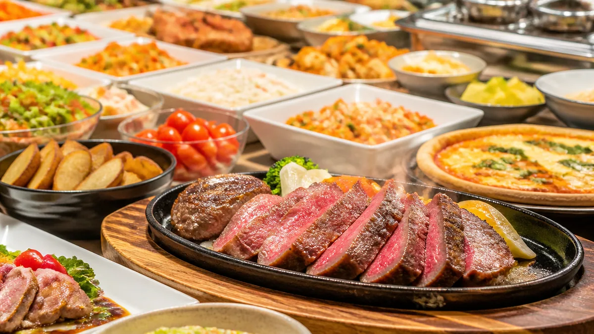 岐阜のバイキングおすすめ5選｜夜景ビュッフェから飛騨牛食べ放題まで料金で比較のアイキャッチ画像