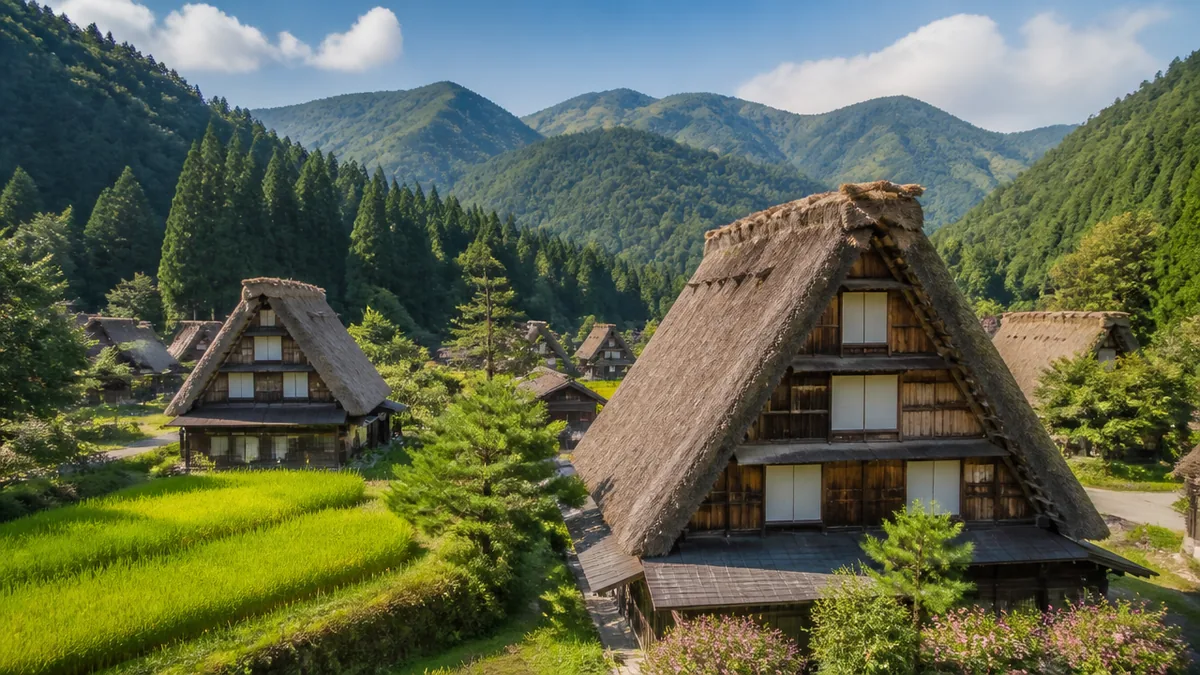 白川郷と五箇山の違いをひと言でいうと？｜規模・静けさ・県の3点の解説画像