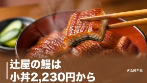 辻屋の鰻は小丼2,230円から｜関市160年の名店で味わう地焼きうな丼の楽しみ方のアイキャッチ画像