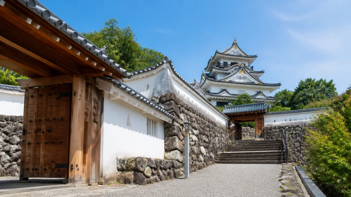 信長の城下町を歩く|岐阜公園と歴史さんぽで戦国にひたるの解説画像