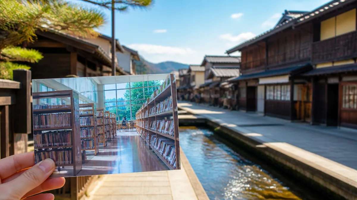 図書館だけではもったいない｜飛騨古川の聖地を一緒に巡るの解説画像