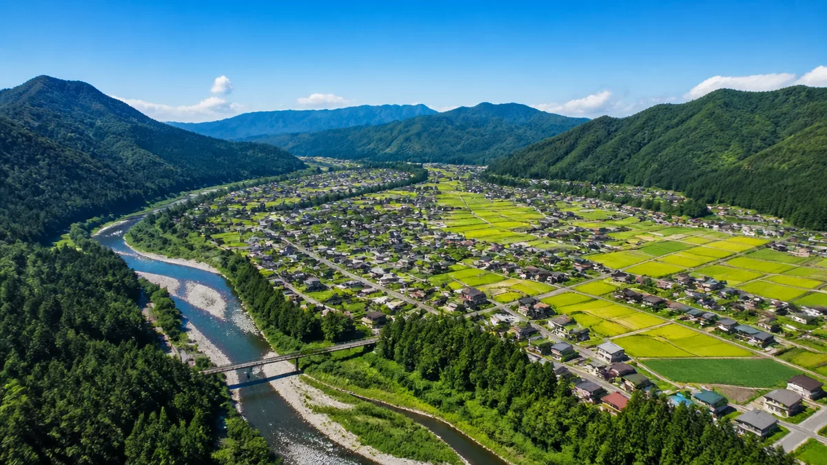 なぜこれほど広くなった？平成の大合併9町村の物語の解説画像