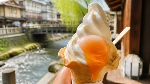 下呂温泉食べ歩きマップ完全版｜温玉ソフトから飛騨牛にぎりまで7店を1日で巡るのアイキャッチ画像