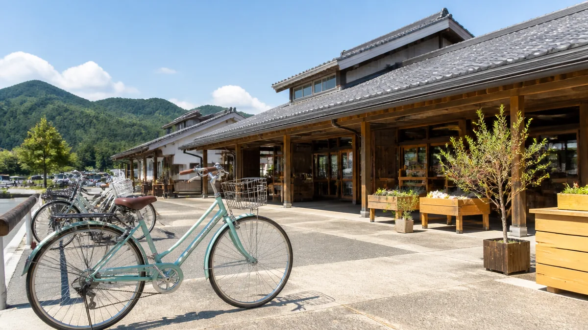 道の駅美濃にわか茶屋はどんな道の駅？｜長良川沿いに立つ美濃観光の玄関口の解説画像