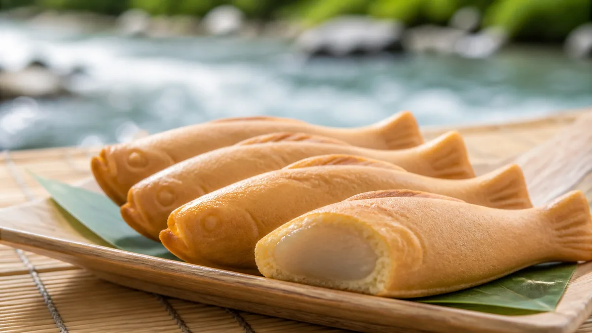 岐阜の鮎菓子とは?長良川の若鮎をかたどった初夏の銘菓の解説画像