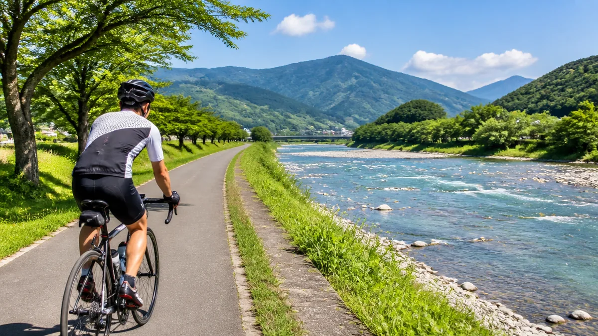 岐阜サイクリングロードの全体像｜清流長良川と木曽三川が二枚看板の解説画像
