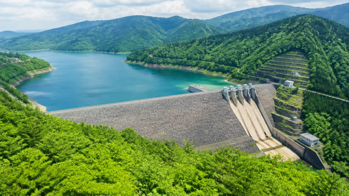 御母衣ダムは何県にある？答えは岐阜県大野郡白川村の解説画像