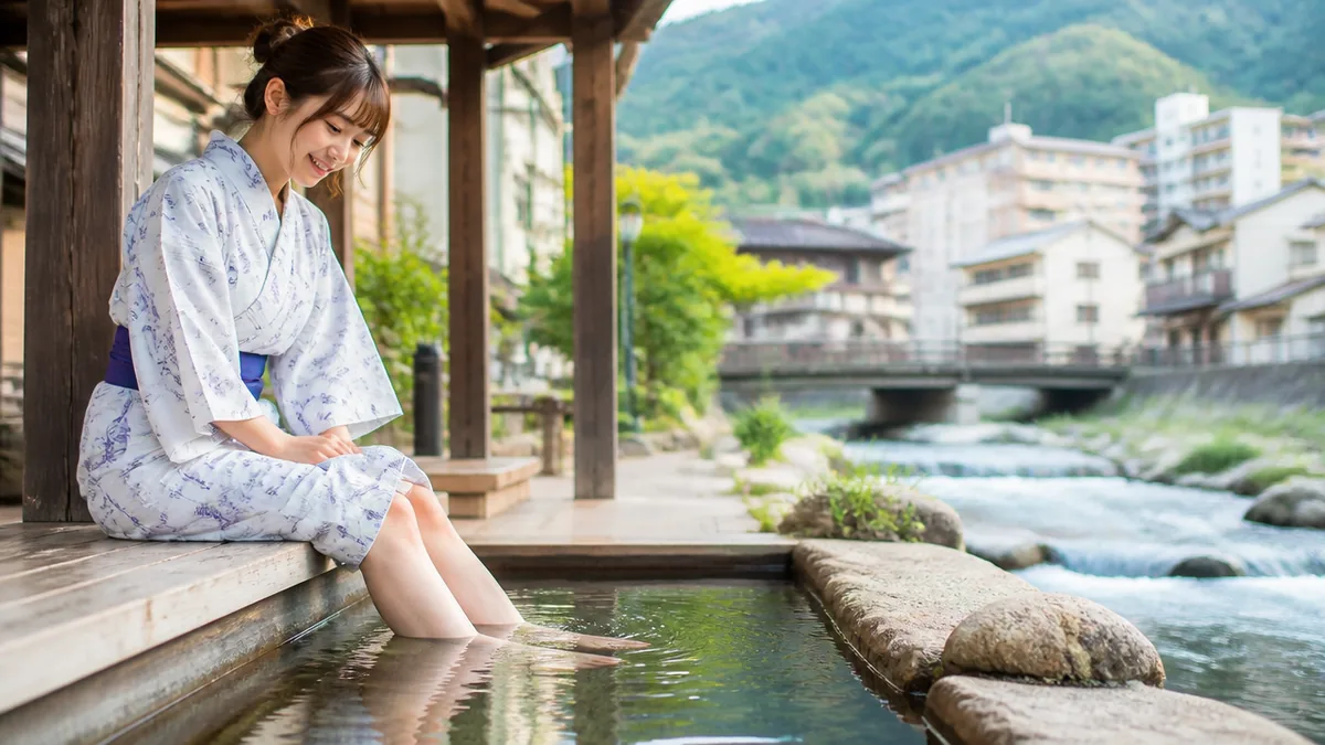 手ぶらでも湯に触れられる街|無料の足湯9か所を歩いてつなぐの解説画像