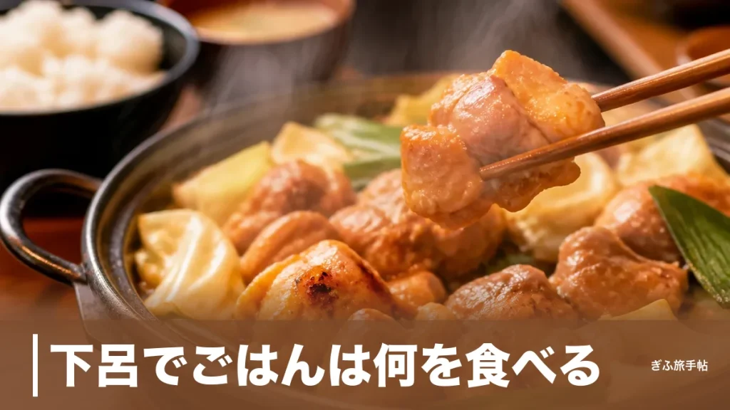 下呂でごはんは何を食べる？｜飛騨牛から鶏ちゃん・食べ歩きまで6店を地元目線で厳選のアイキャッチ画像