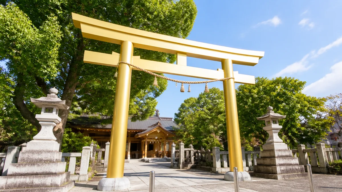 金運で知られる2つの神社は歩いてはしごできるの解説画像
