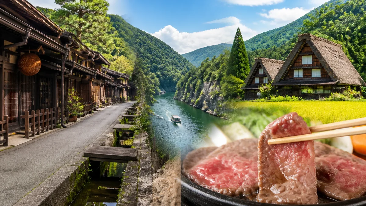 岐阜県の観光は3つのエリアに分けると迷わないの解説画像