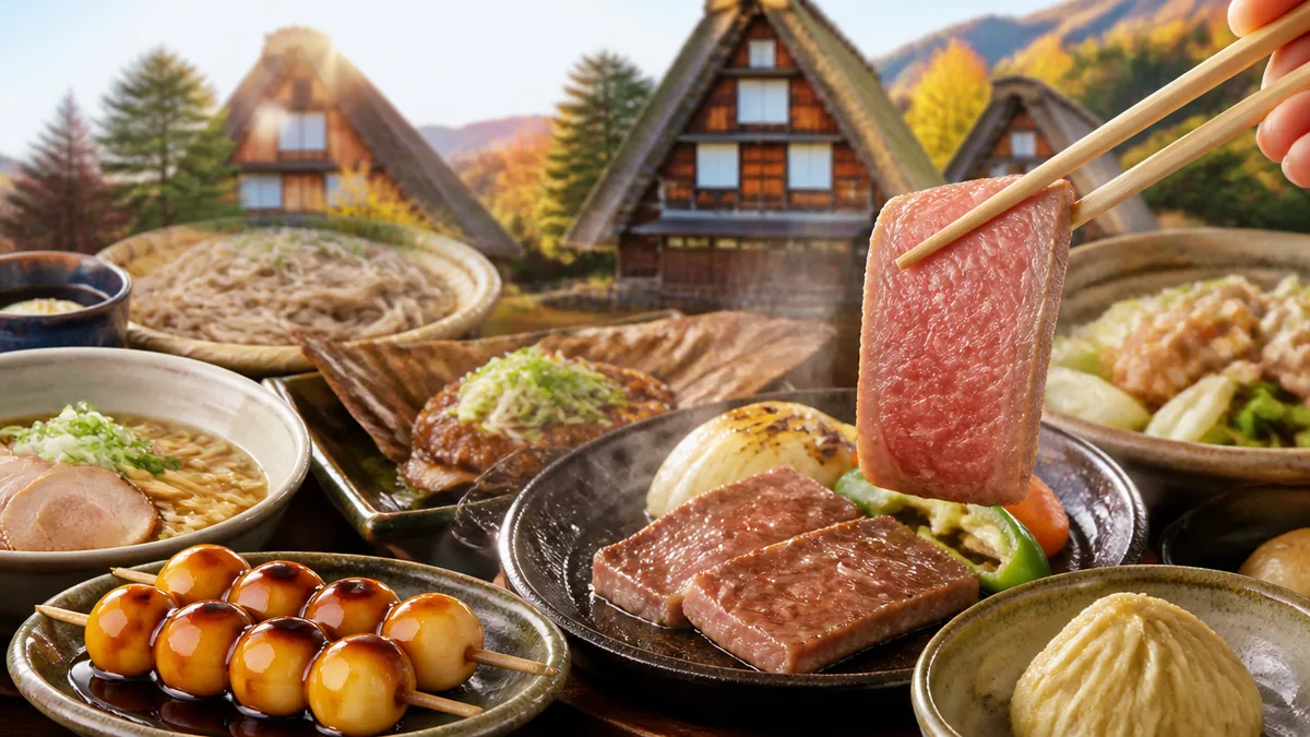 岐阜の食べ物は「飛騨」と「美濃」で別物？まず知りたい全体像の解説画像