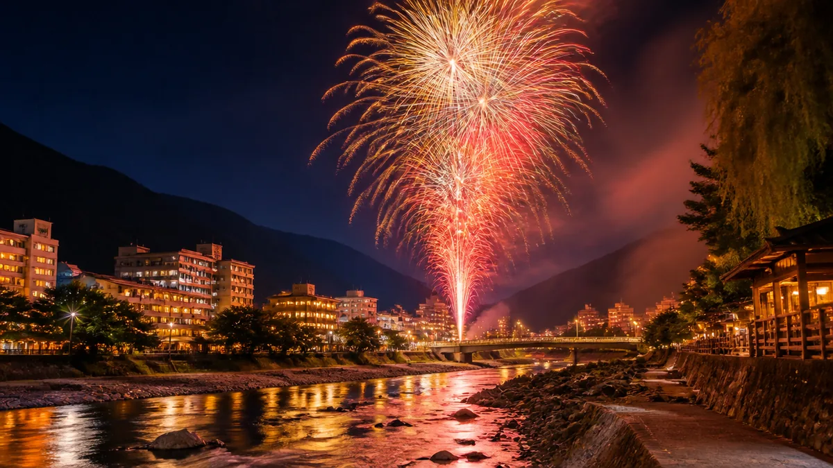 季節限定の夜イベントはいつ?花火・火まつり・ライトアップの解説画像