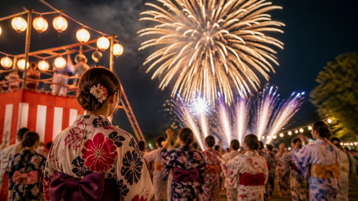 可児市夏祭りの楽しみ方｜40周年の噴き上げ花火と駐車場3か所を地元目線で解説のアイキャッチ画像