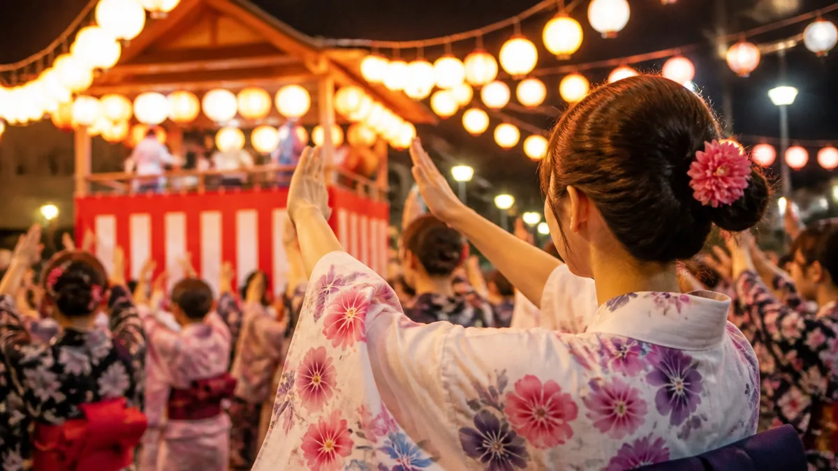 夕方からが本番？盆踊り・総踊りとゲストステージのタイムテーブルの解説画像
