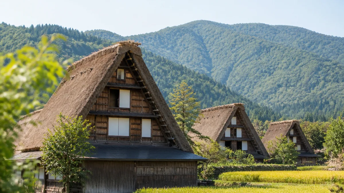 白川郷悲しい歴史を4つの出来事でたどる｜帰雲城の埋没から合掌家屋が半減した1971年までのアイキャッチ画像